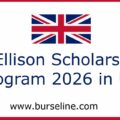 Ellison Scholars Program 2026 in UK