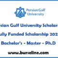 Persian Gulf University Scholarship