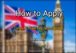 How to Apply Simon and June Li Undergraduate Scholarship at Oxford University