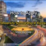 How to register for KAIST Korea Scholarship? How to register for KAIST Korea Scholarship?