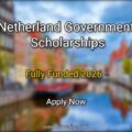 Fully Funded NL Scholarship 2026–2027 in the Netherlands