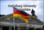 Heidelberg University Scholarships for International Students 2026