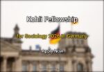 Kohli Fellowship for Sociology 2026 in Germany