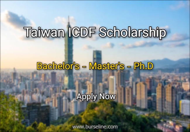 Taiwan ICDF Scholarship Program 2026 Fully Funded
