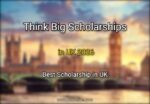 Think Big Scholarships 2026 at the University of Bristol