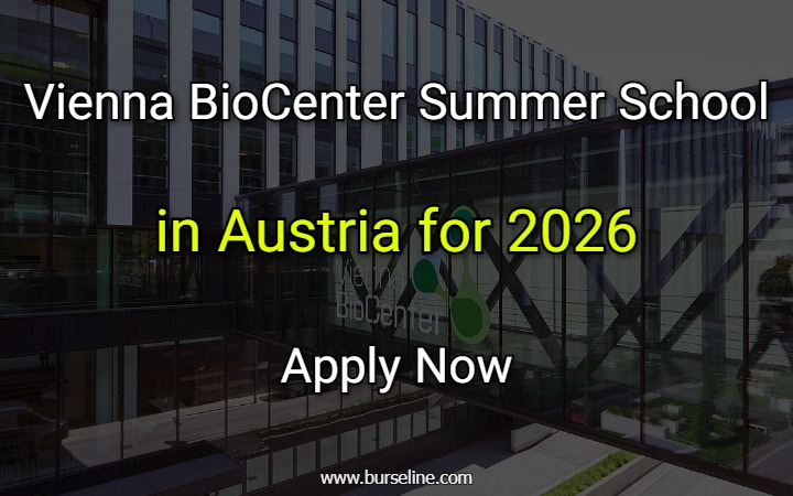 Vienna BioCenter Summer School 2026 for Life Science Students in Austria