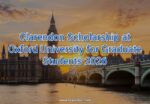 Clarendon Scholarship at Oxford University for Graduate Students 2026