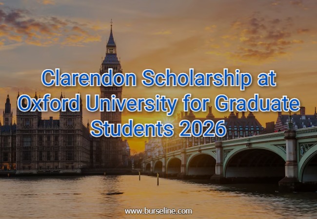 Clarendon Scholarship at Oxford University for Graduate Students 2026