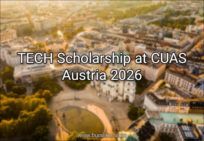 TECH Scholarship at CUAS Austria 2026
