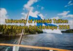 University of Helsinki Tuition Fee Waiver Scholarships 2026