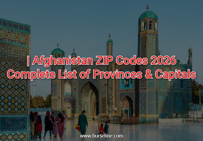 Afghanistan ZIP Codes 2026 | Complete List of Provinces & Capitals